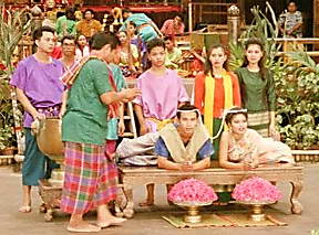 Thai traditional marriage ceremony